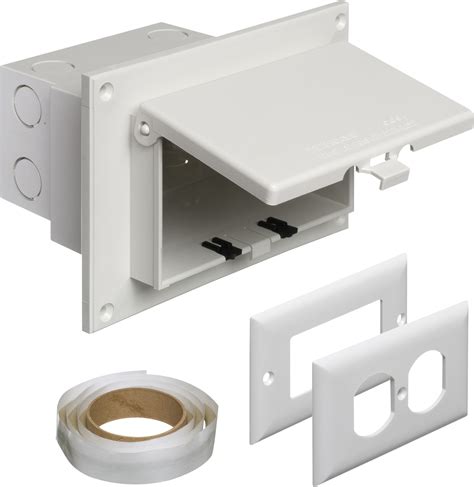 electrical box for soffit|outdoor waterproof electrical box.